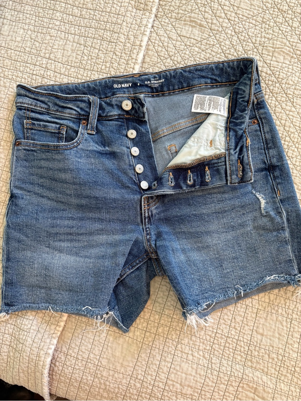 Old Navy O.G. Straight High-Rise Jeans - Medium Blue
